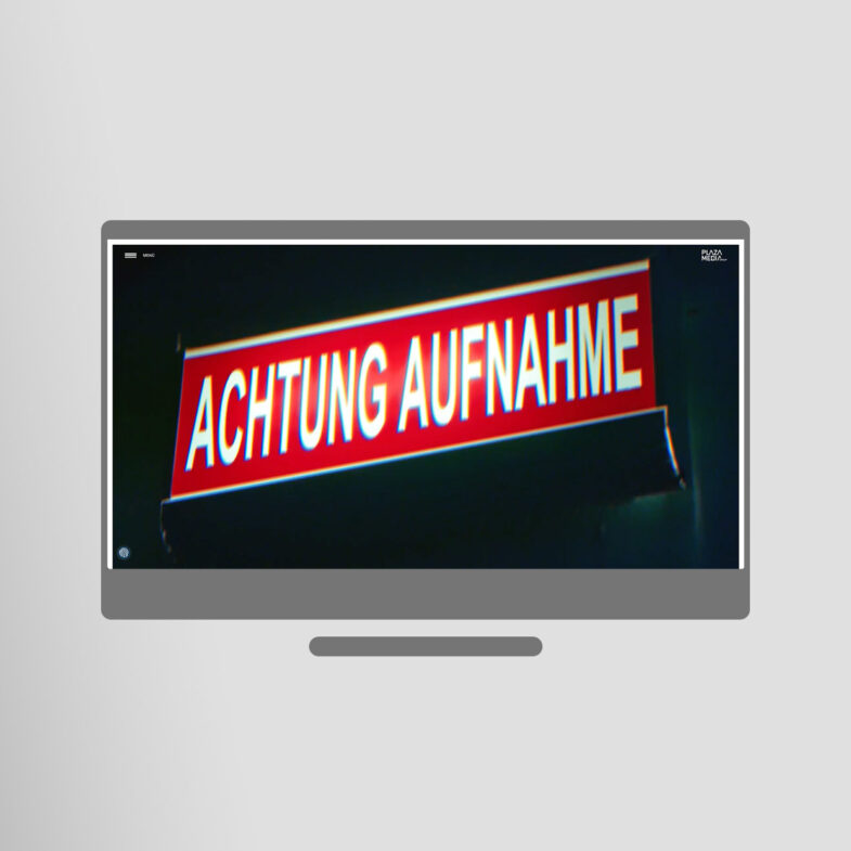 Layout Plazamedia Webseite